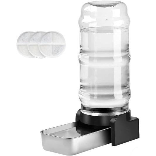 2.3-Gallon Gravity Pet Water Dispenser with Three Filters