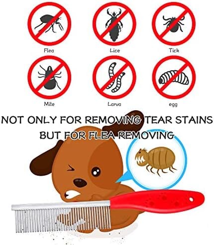 Four-Piece Pet Grooming Brush and Comb Set