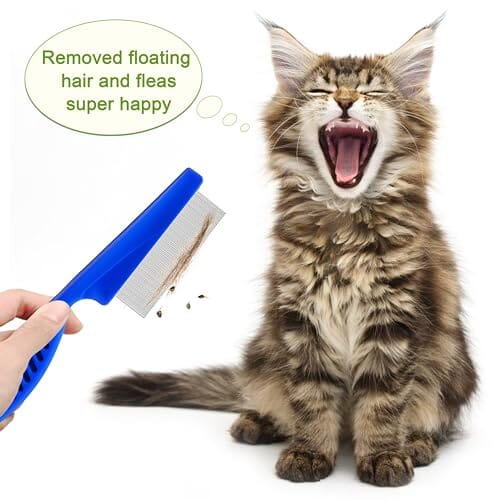 Five-Piece Pet Grooming Comb and Detail Brush Set