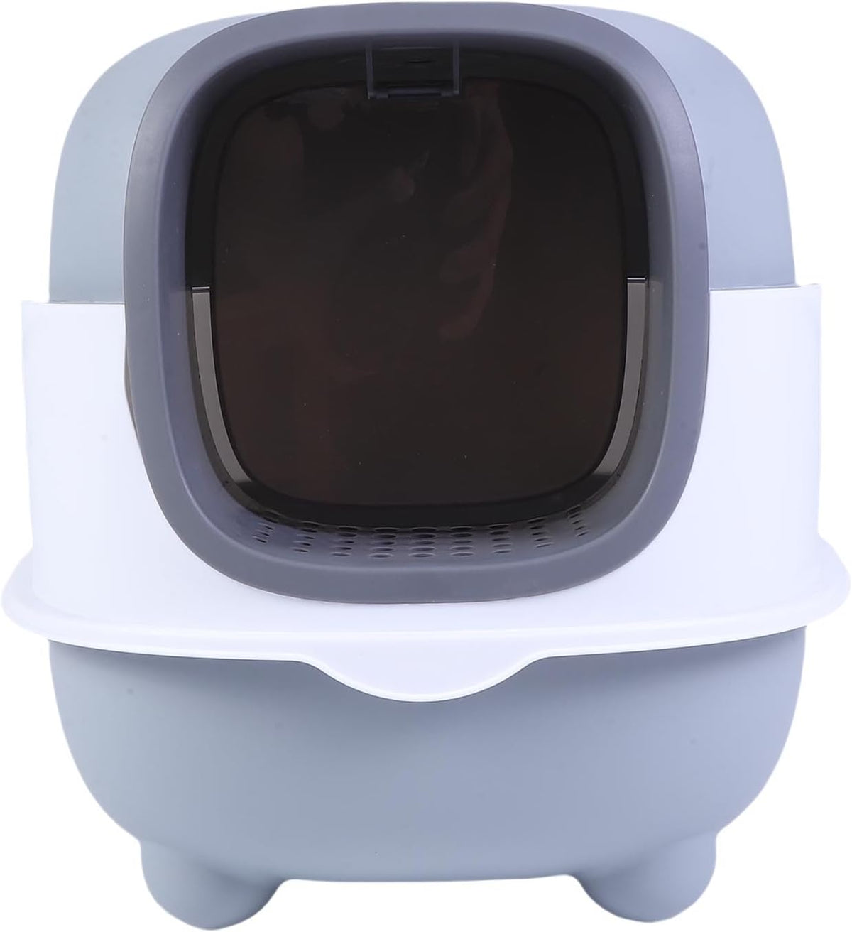 Covered Cat Litter Box with Removable Flip Lid