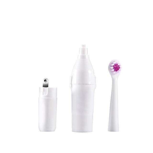 Battery-Operated Pet Toothbrush with Extra Brush Heads