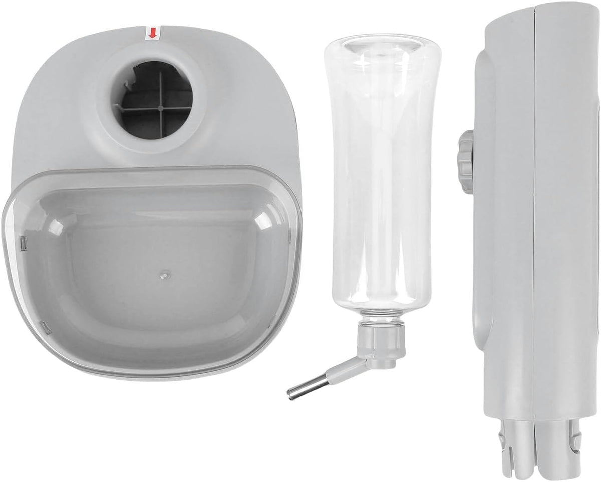 Height-Adjustable Pet Water Dispenser with Stand