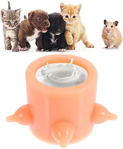 Four-Nipple Silicone Milk Feeder for Puppies and Kittens