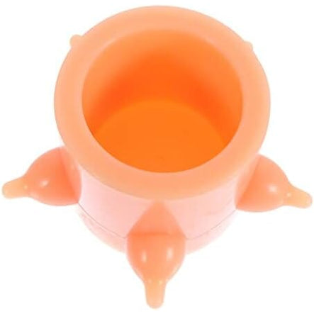 Four-Nipple Silicone Milk Feeder for Puppies and Kittens
